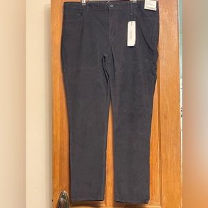 Calvin Klein NWT Black Corduroy Slim Fit Pants - Men’s size 40Wx32L Brand New